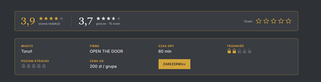 ucieknijmy.pl przykładowca ocena